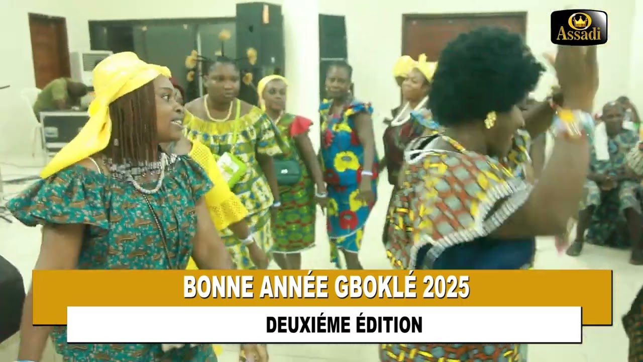 BONNE ANNÉE GBOKLE 2025 A ABIDJAN PRESTATION DU GROUPE AGAMA