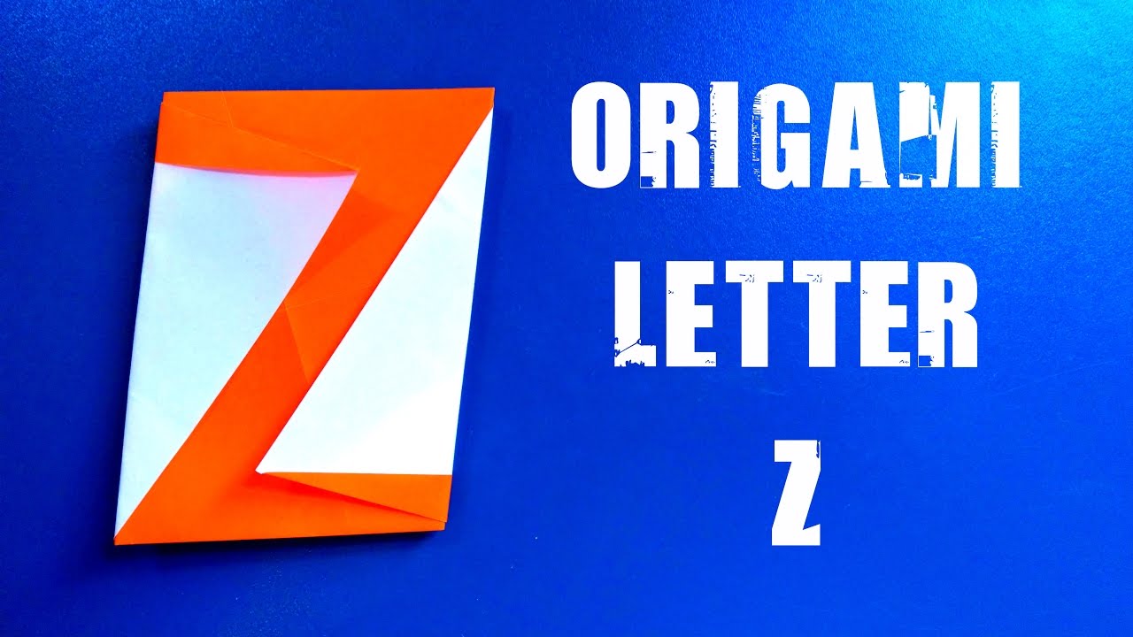 Origami Letter Z