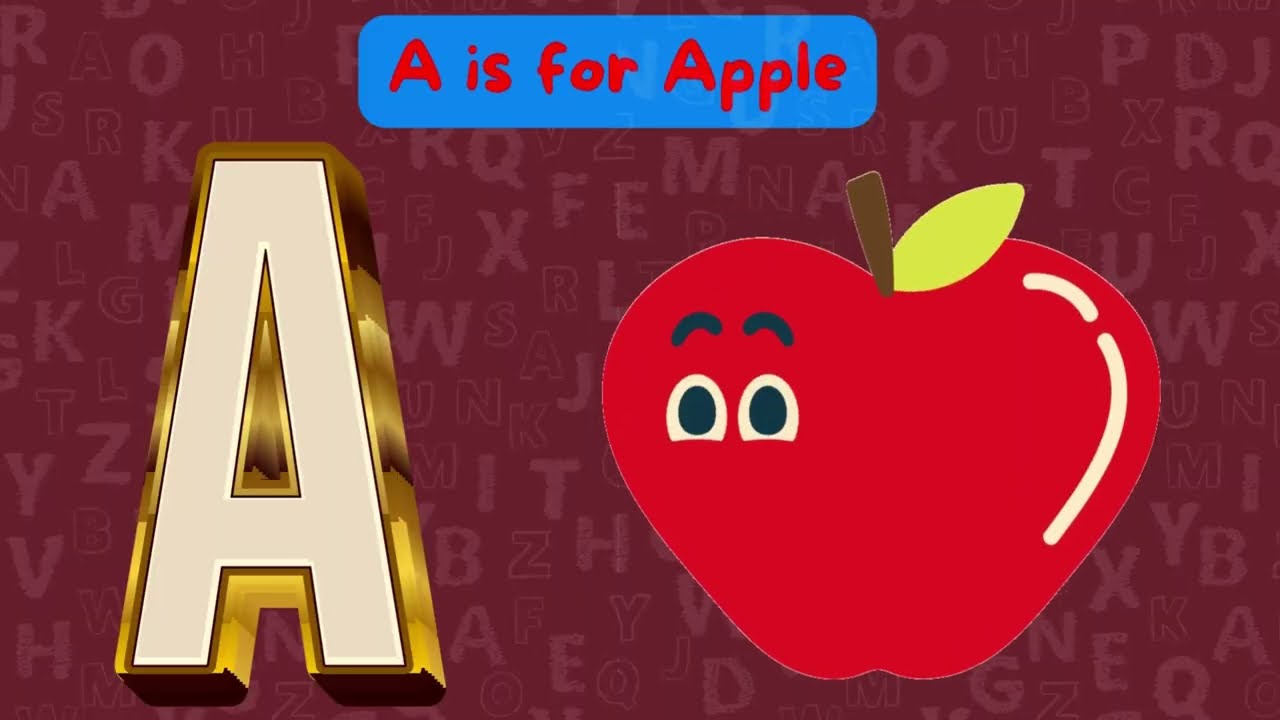 A to Z Fruits Song | Kids Learning Videos