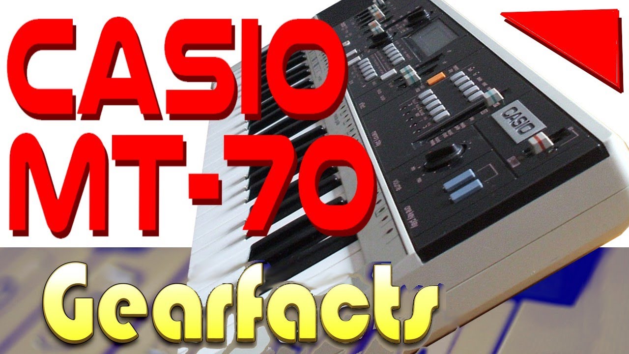 Casio MT-70: Feels like a robot's dream