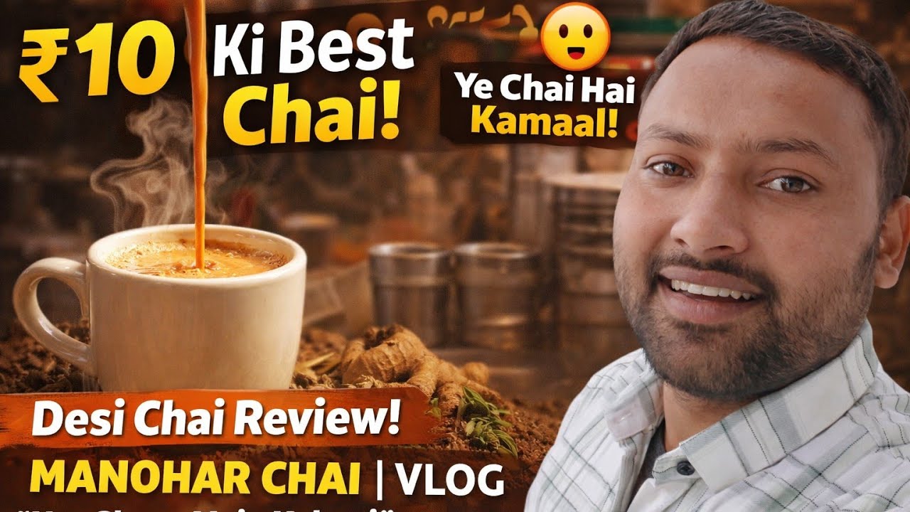 Mera Pehla Vlog | Manohar Chai vs Kulhad Rasmalai 😍🔥#viral #funny #trending @NadeemMvlogs 