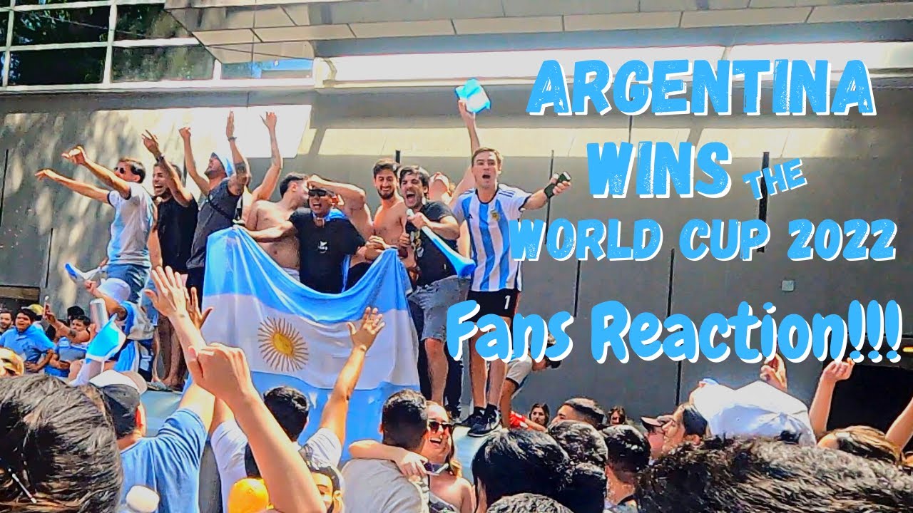 ARGENTINA wins the WORLD CUP 2022 | Fans Reaction in Buenos Aires | 阿根廷球迷奇遇記! | Ep. 218