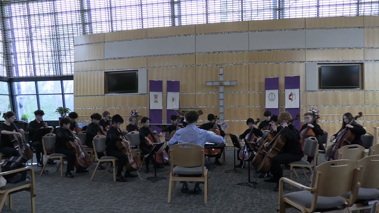 Allegro Moderato, J. S. Bach, The BOW LIGHTLYS of the KABOFF CELLO SCHOOL 2026
