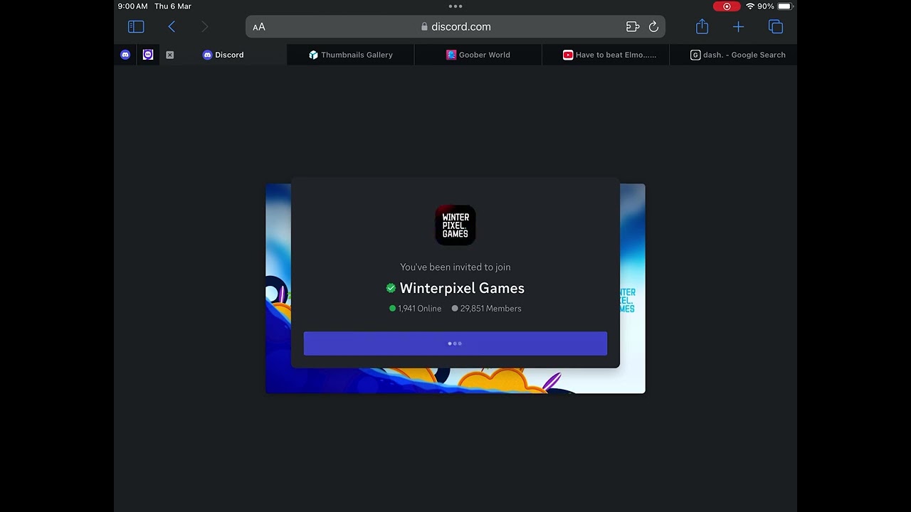How to join winterpixel discord