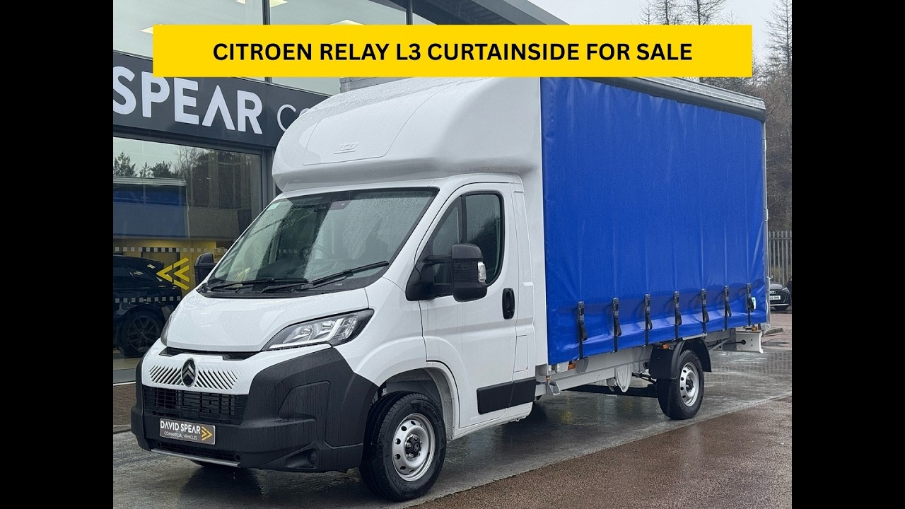 CITROEN RELAY L3 CURTAINSIDE FOR SALE