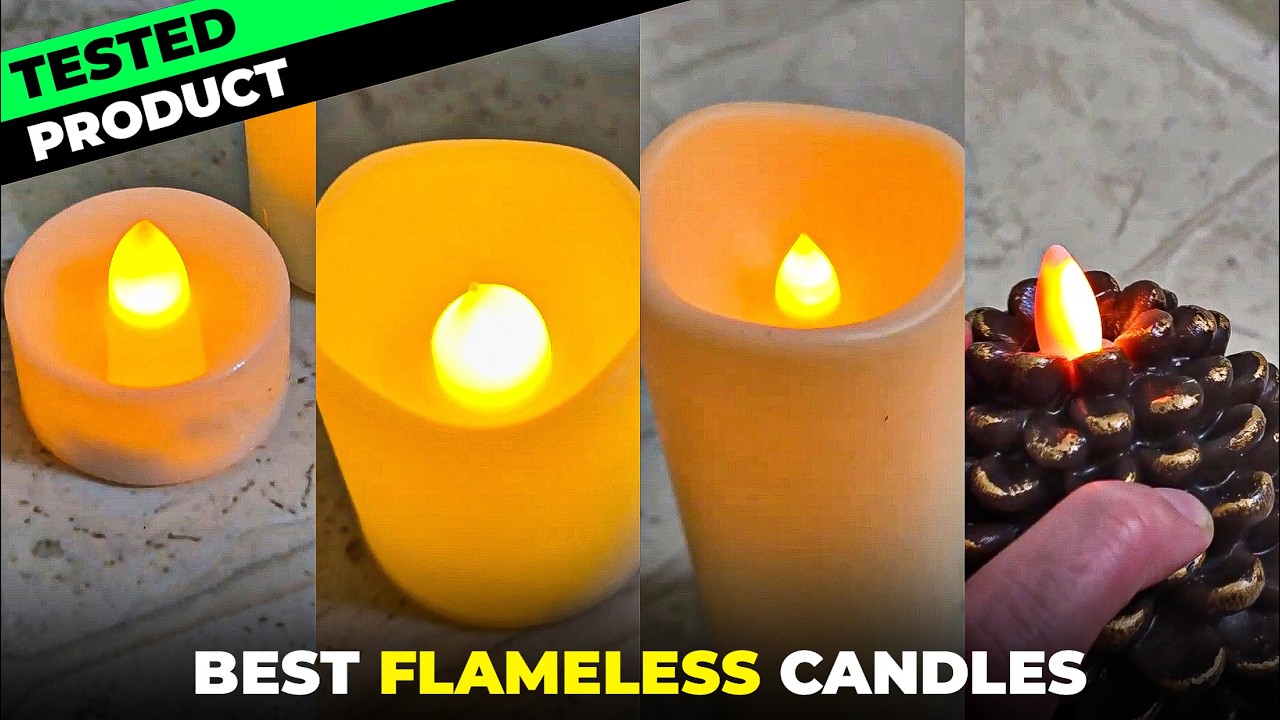 I Found The Best Flameless Candles On The Market - vs Comparison