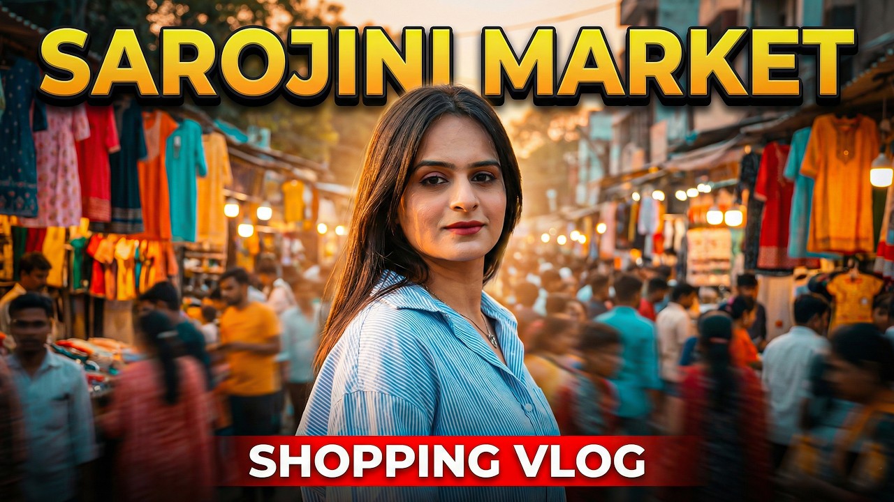 First Time Bargaining in Sarojini 😂 Budget Shopping Vlog