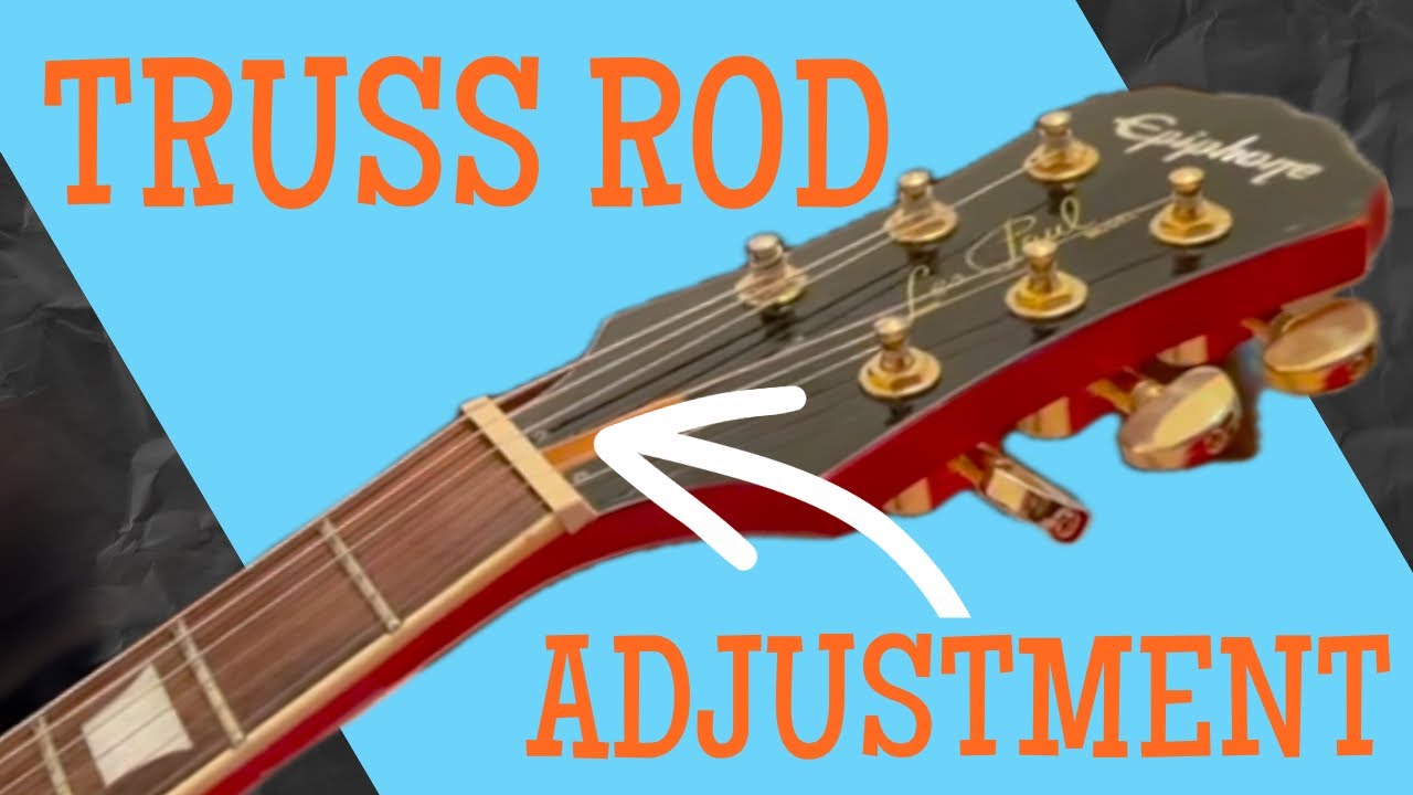 How To Adjust A Guitar Truss Rod #Guitar #lespaul  #epiphone