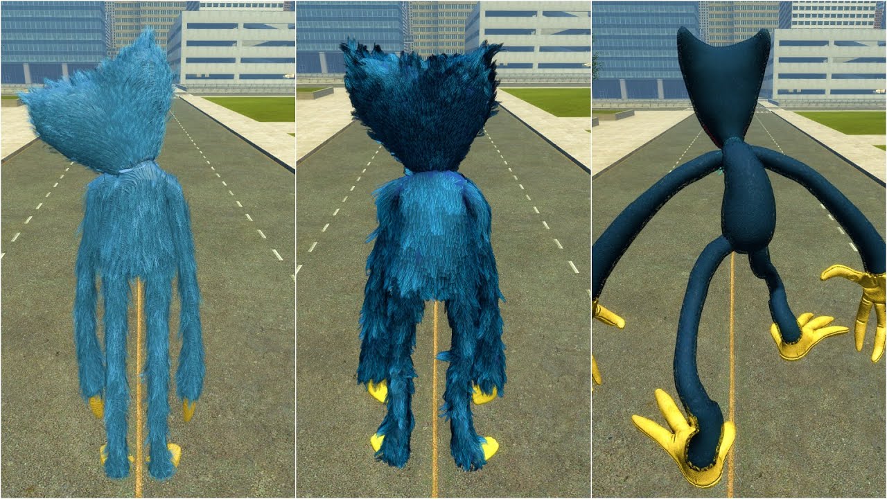 Playing as Huggy Wuggy from Poppy Playtime in Garry's Mod!