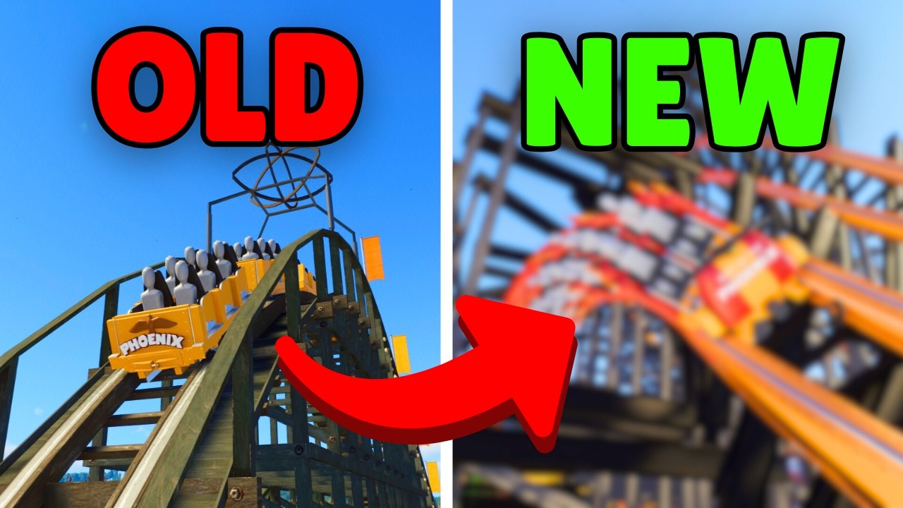 Converting THE BEST Wooden Coaster into an RMC Hybrid! | Planet Coaster 2