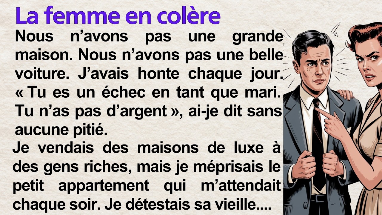 The Angry Wife | Learn French With a Simple Story | French Listening Practice (A1–A2)