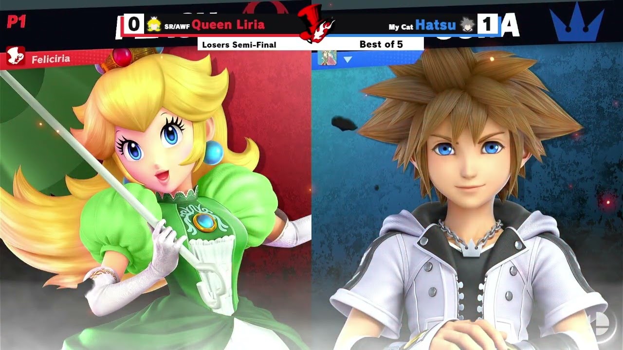 Cereal Clash 1 | Losers Semi-Finals - Queen Liria (Mii Fighter) vs Hatsu (Sora) - Smash Ultimate