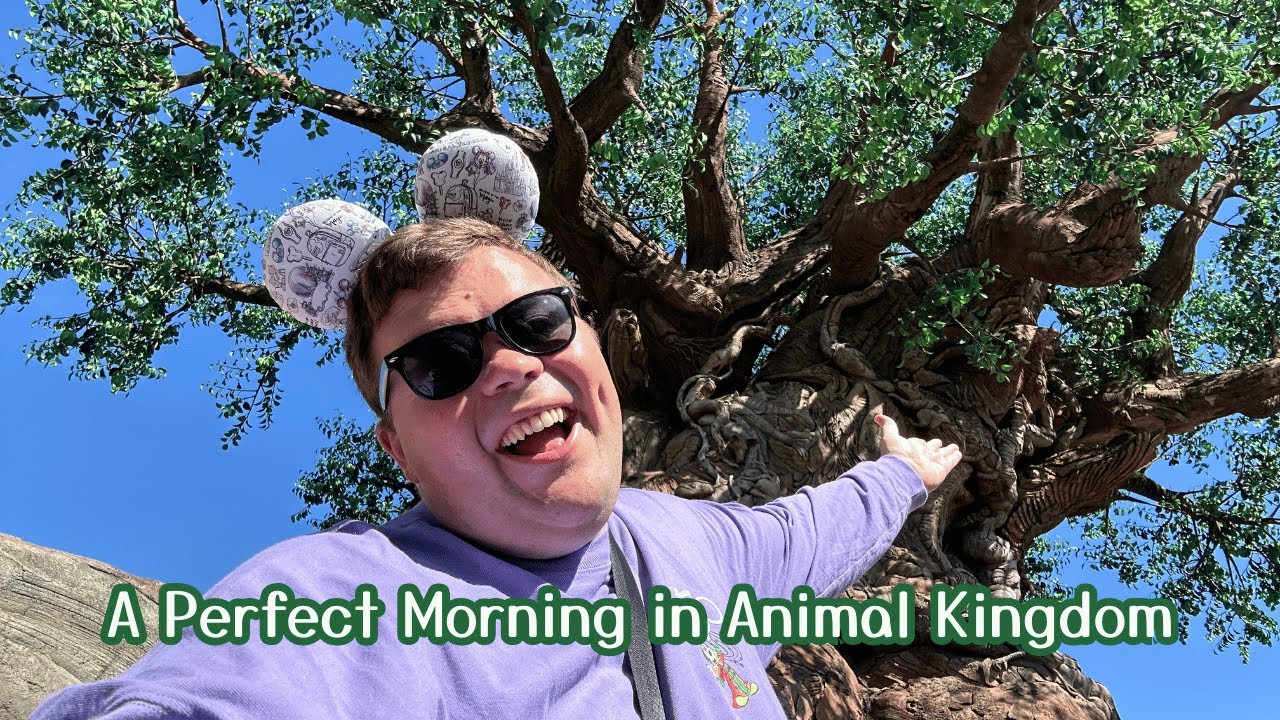 A Perfect Relaxing Morning in Animal Kingdom - Disney World Vlog