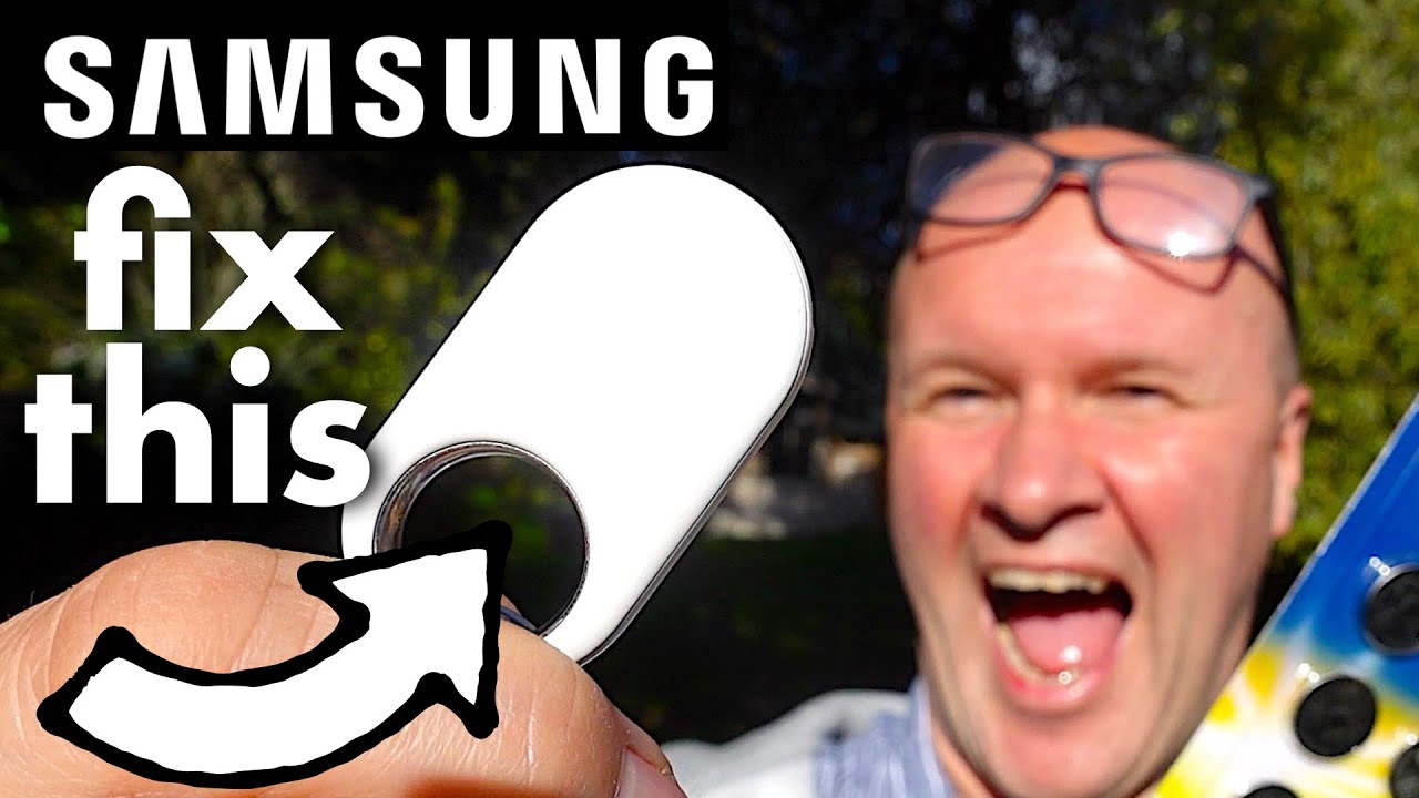 Samsung SmartTag 2 Battery Low FIX: how to change batteries! Hidden Eject Hole!