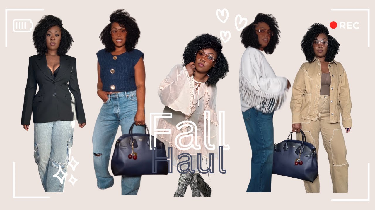 FALL COLLECTIVE HAUL | FALL TRY- ON HAUL | FT. NASTY GAL, ZARA, TARGET, GAP, ETC | TYLISHA SHANTUANE