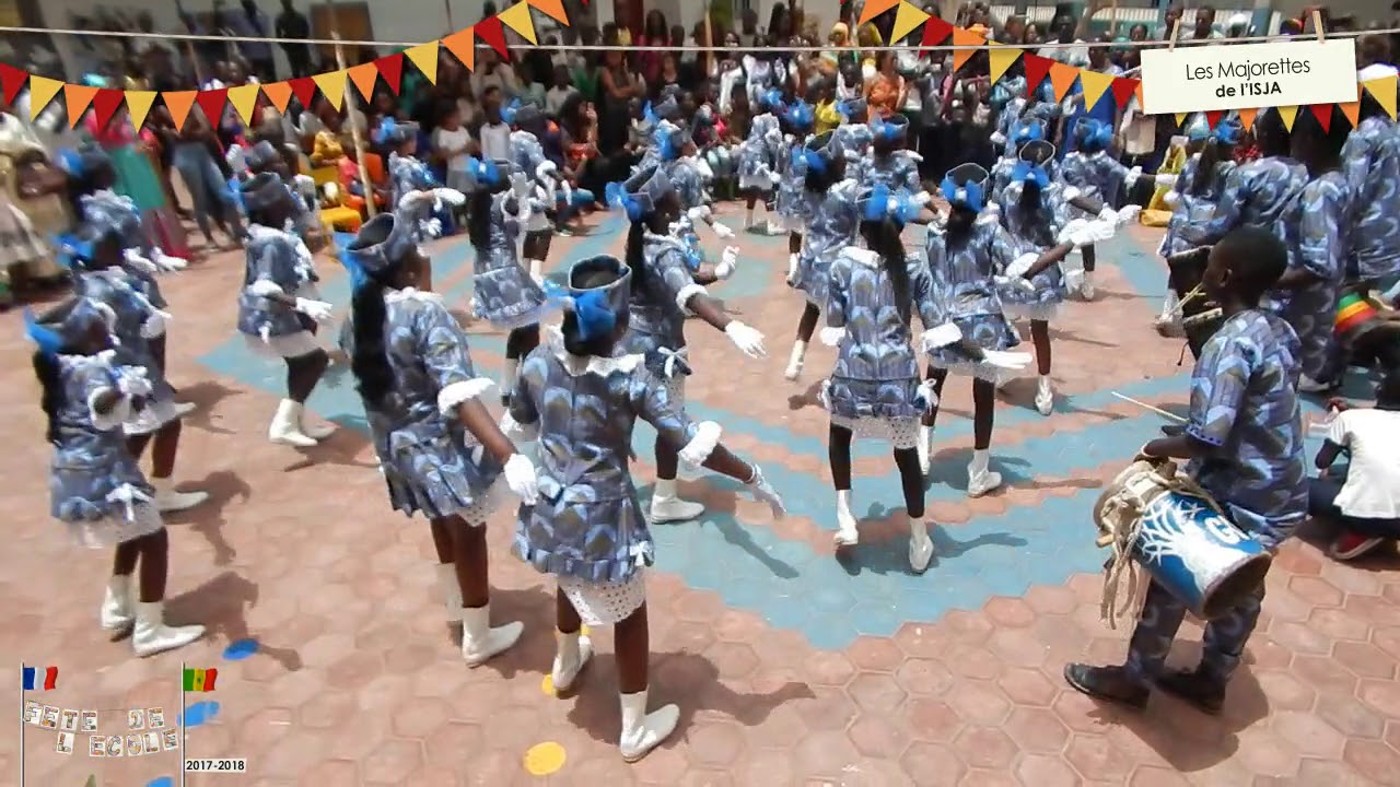 ISJA - DAKAR - FETE DE FIN D'ANNEE - PARTIE 26 - Les Majorettes de l'ISJA