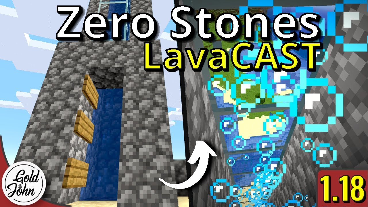 Easy Bubble Column Water Elevator - Minecraft 1.18