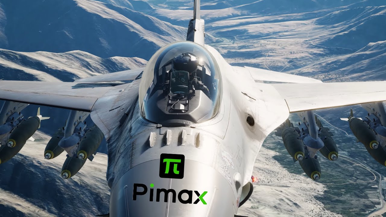 Flying F16s Over Afghanistan in Ultra-Realistic VR | Dcs World - 4K Pure Sound