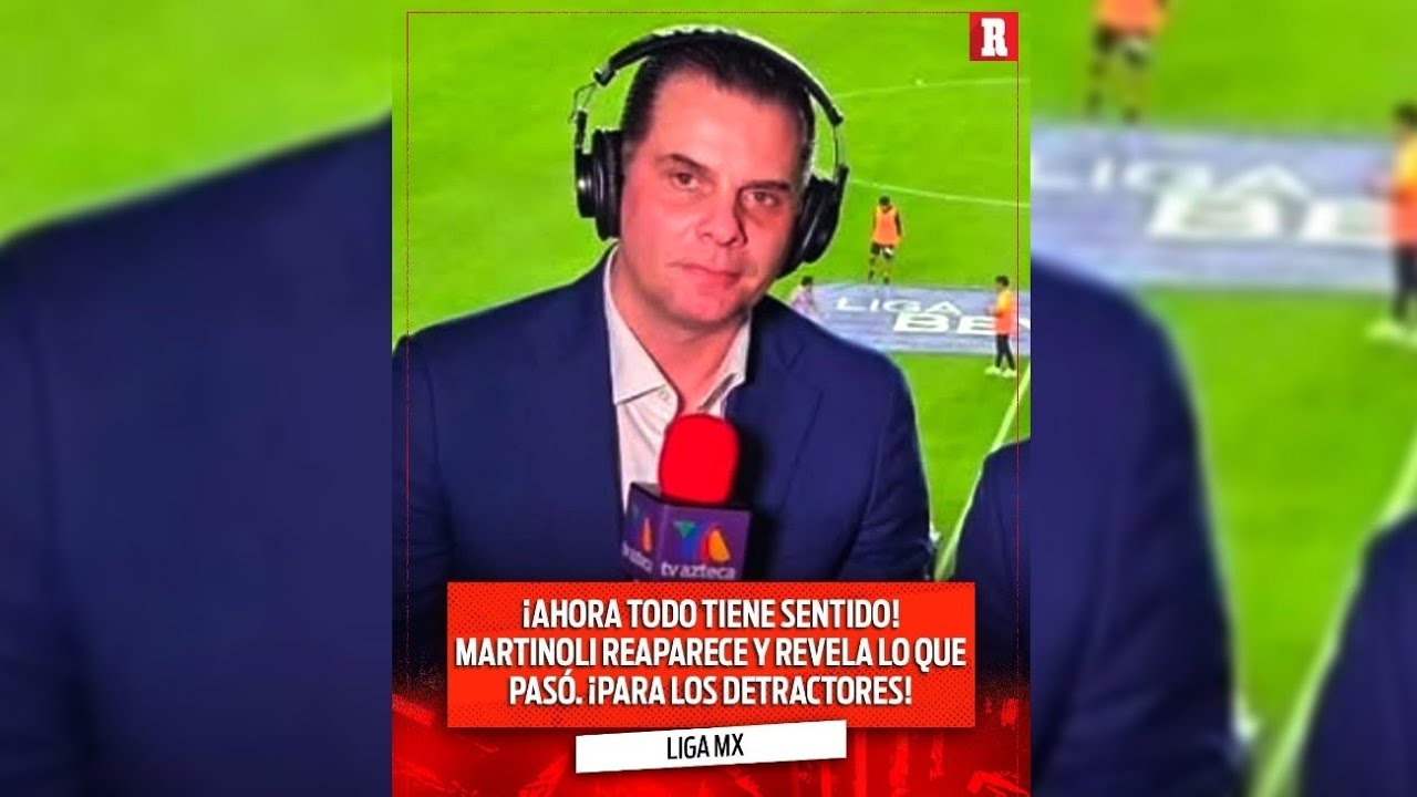 🚨ME QUISIERON MAT*R🚨 Martinoli acaba de lanzar mensaje fuerte en TV nacional. 😰😰😰
