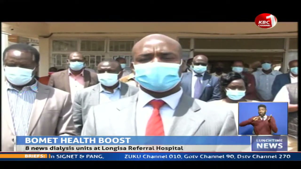 Bomet County unveil renal unit at Longisa Referral hospital