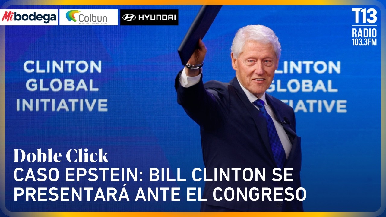 Caso Epstein: Bill Clinton se presentará ante el Congreso estadounidense | Doble Click