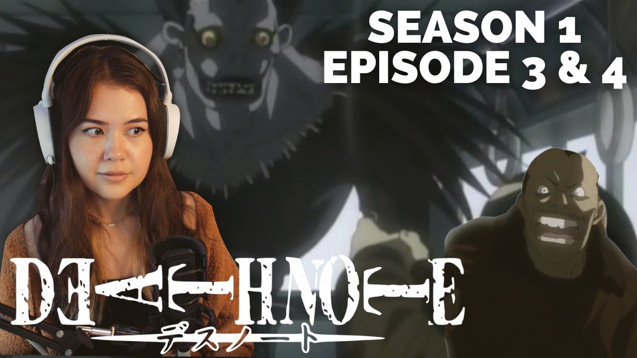 HIS FATHER? A BUS HIJACKING?? | Death Note Season 1 Episode 3 & 4 Reaction