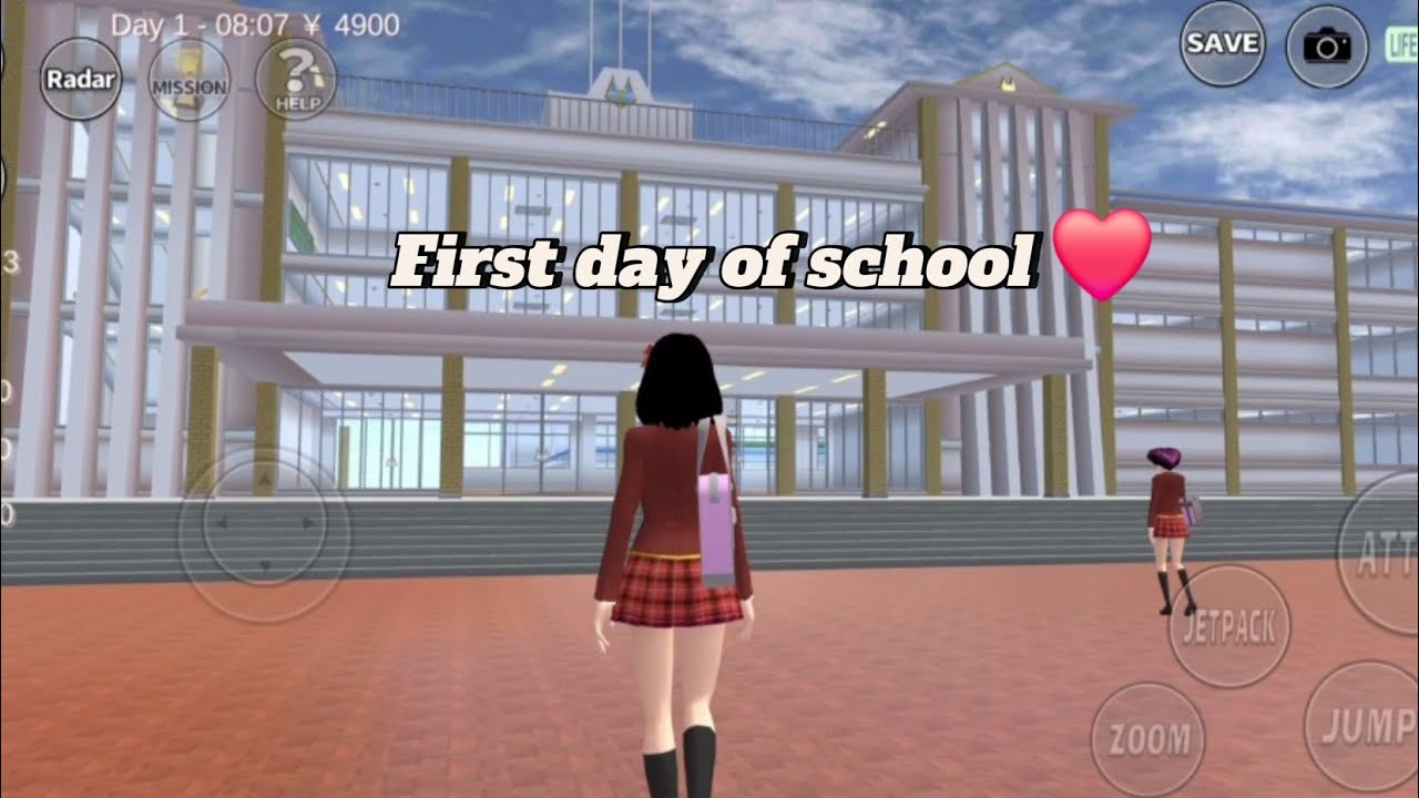 Pov: My first day in Sakura High School ✨️🫶