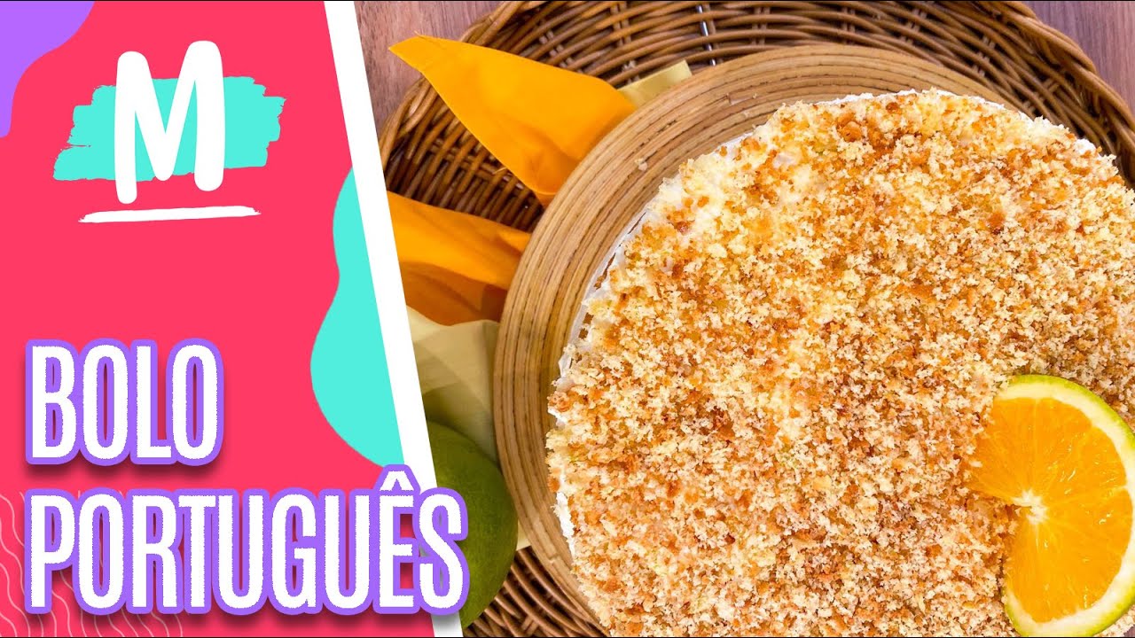 Receita de Bolo de Laranja Português - Mulheres (25/08/22)