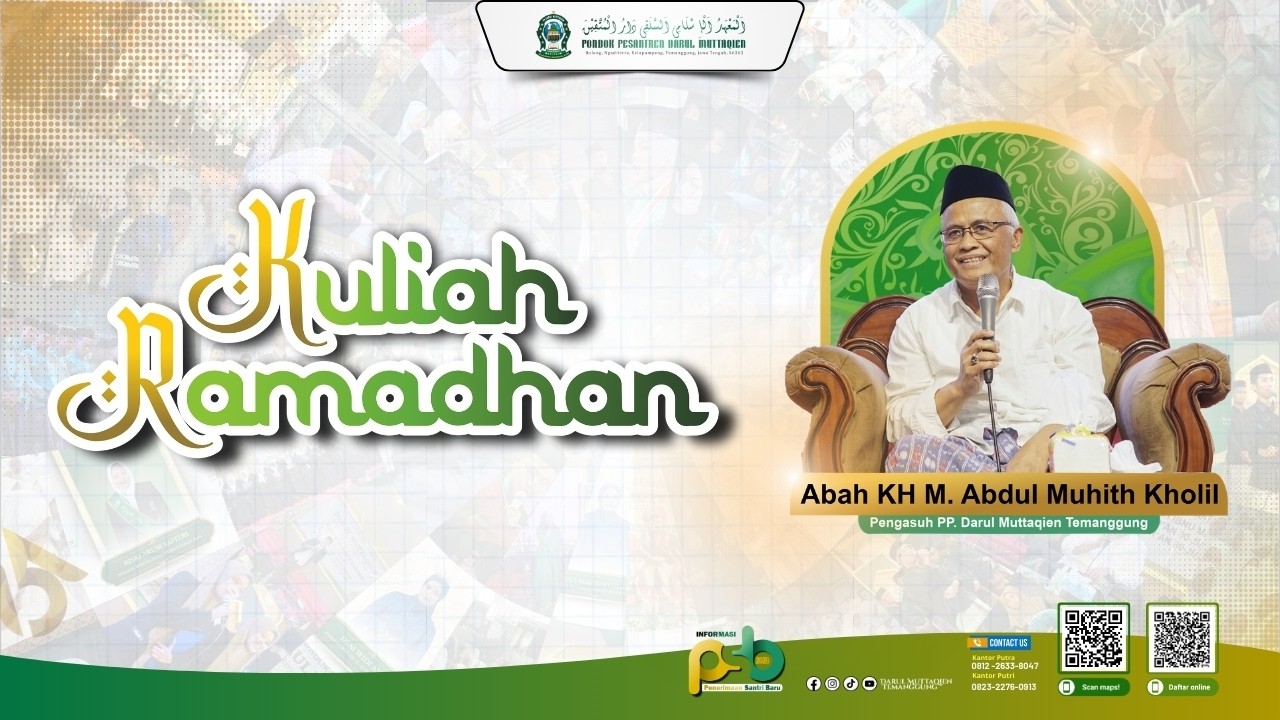 🔴KULIAH RAMADHAN #19 BERSAMA ABAH KH M ABDUL MUHITH KHOLIL || KITAB ASRORUSSHOUM