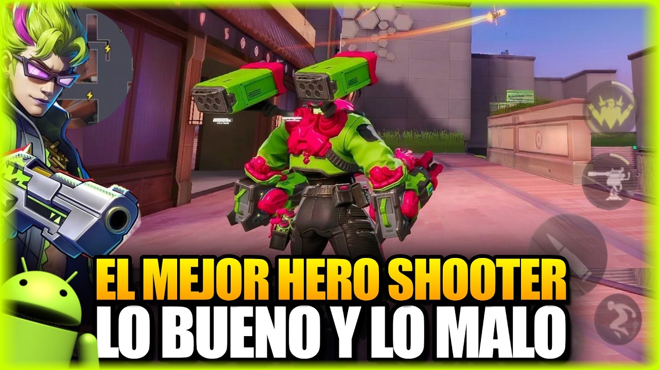 Esto ES MEJOR que OVERWATCH MOBILE -  Lumeshift Android Gameplay - El Hero Shooter tipo Deadlock