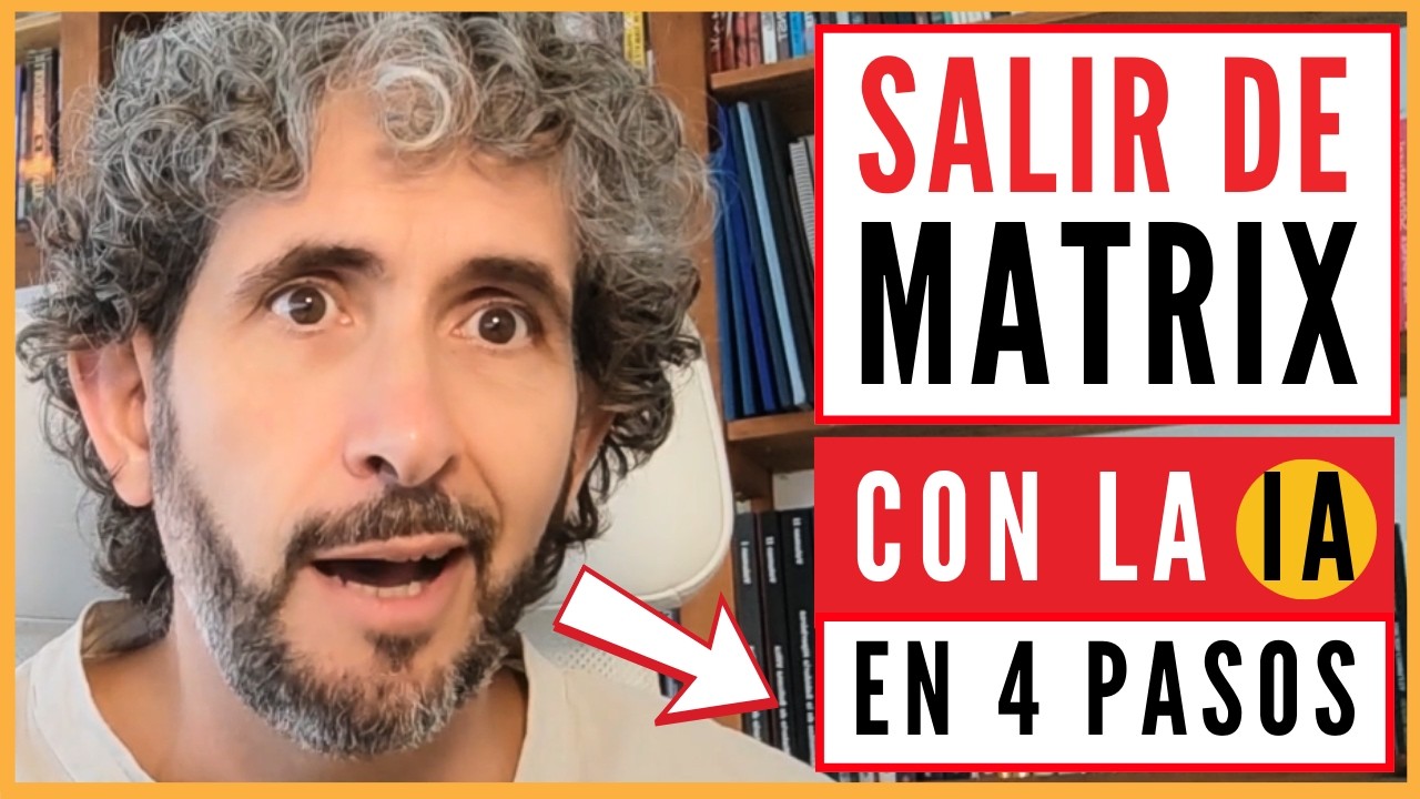 &iexcl;La IA Confiesa C&oacute;mo Salir de la Matrix en Solo 4 pasos!