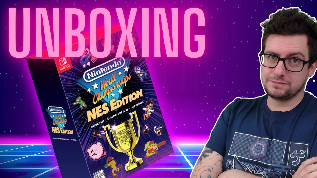 Unboxing Nintendo World Championship NES Edition Deluxe - c'est beau !