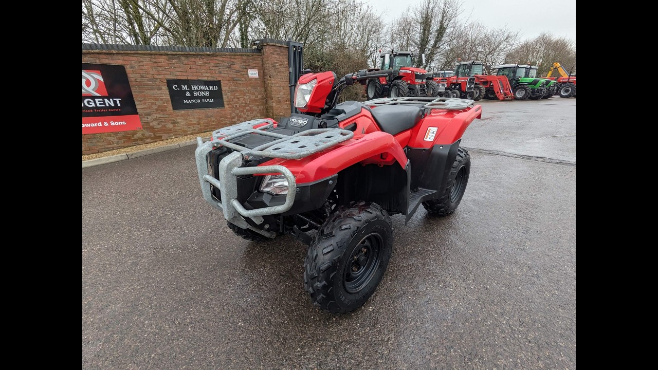 HONDA TRX520 (WK22 UPO) WALKAROUND
