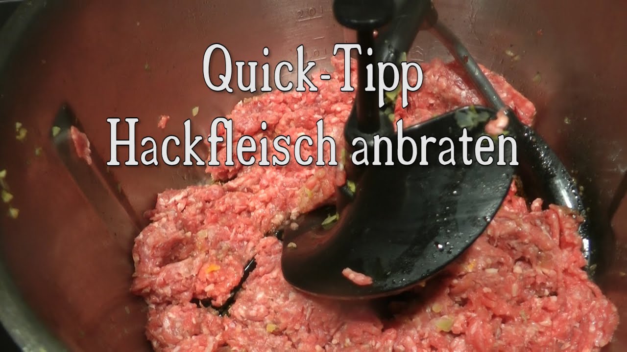 Quick-Tipp ´´Hackfleisch anbraten´´ im Bosch Cookit
