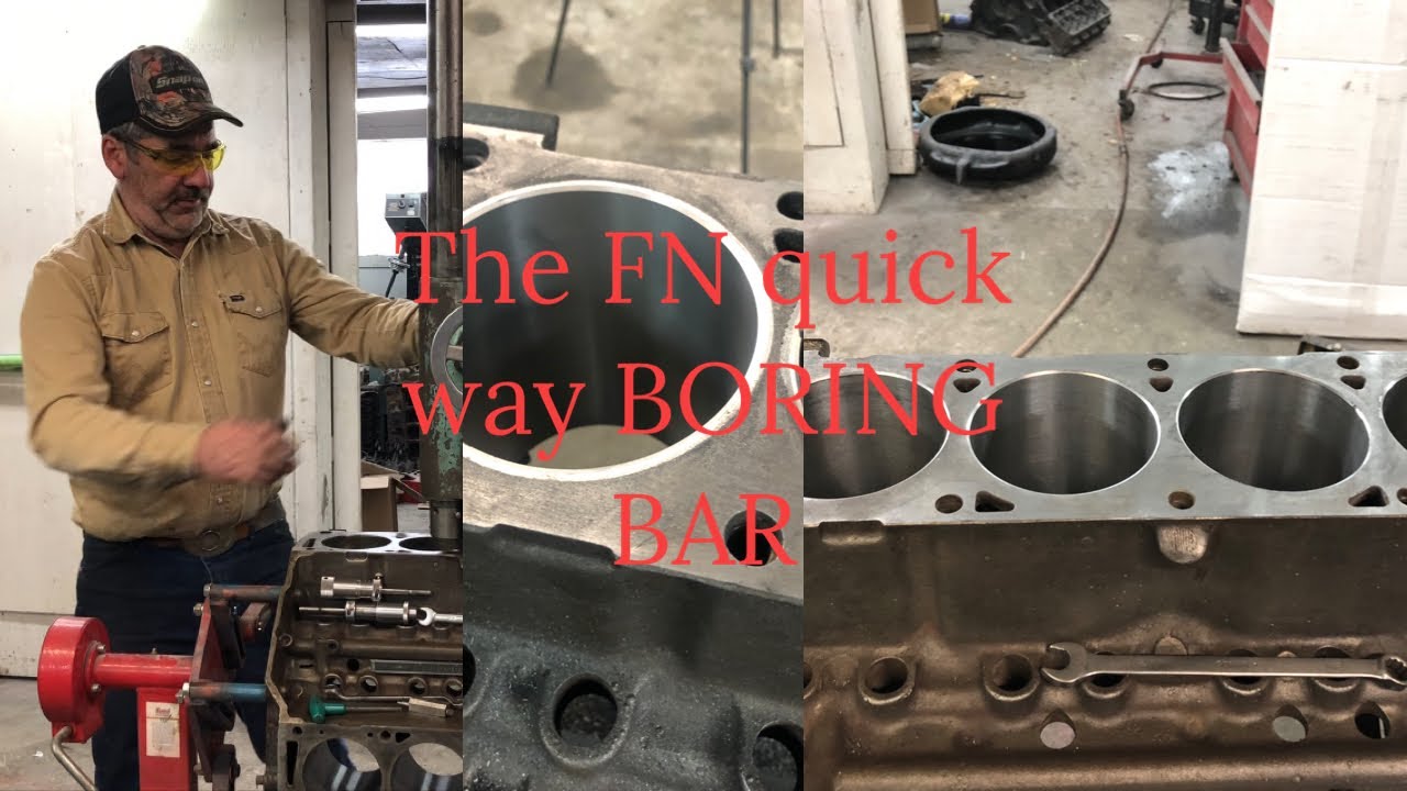 How to use your old school boring bar