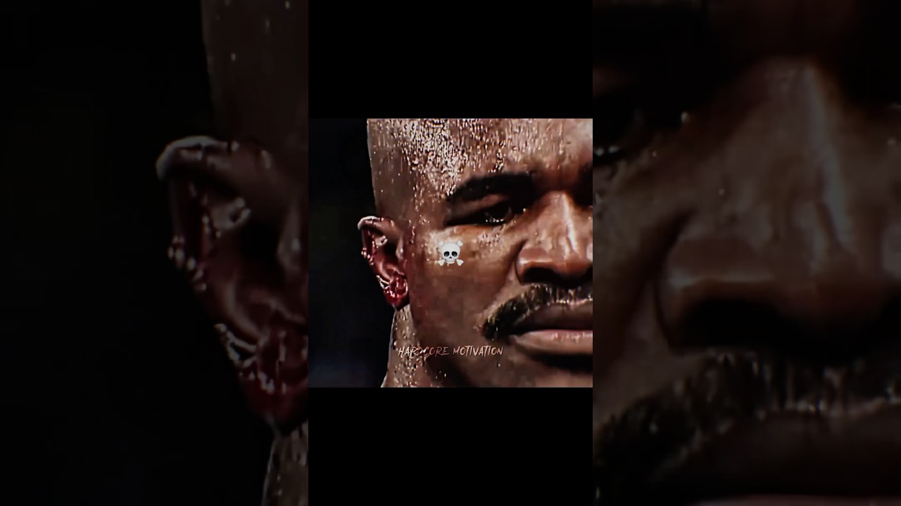 He bit off his ear☠️ #gymedit #miketyson #boxing