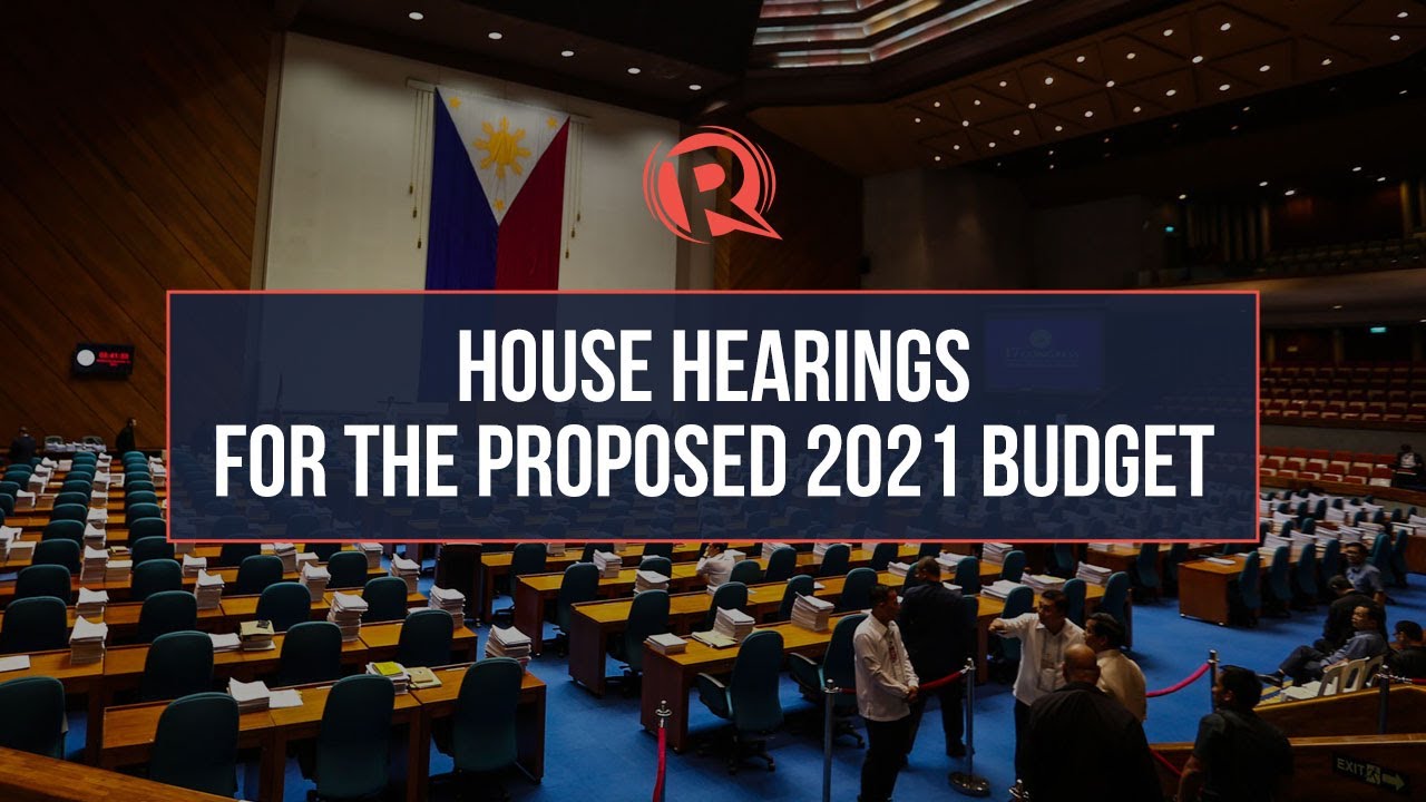 House budget hearing for Office of the Vice President (OVP) for 2021 fiscal year