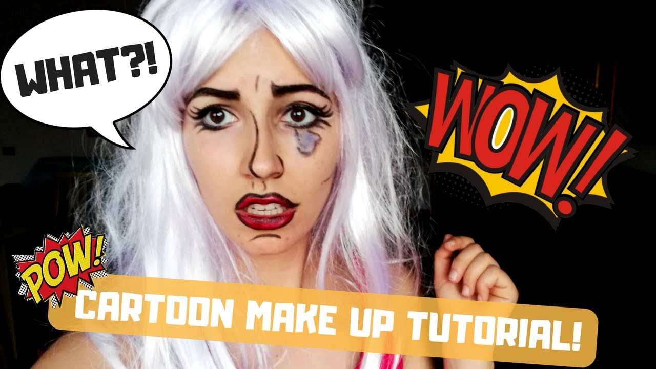 SONO DIVENTATA UN CARTONE ANIMATO! *comics cartoon make up tutorial*