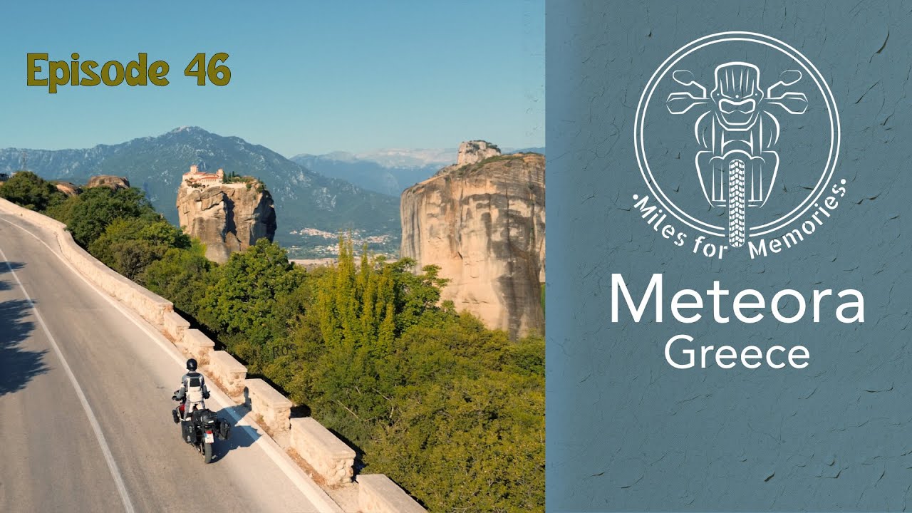 Meteora - Greece - Solo Motorcycle Tour on Triumph Tiger 900 MotoCamping
