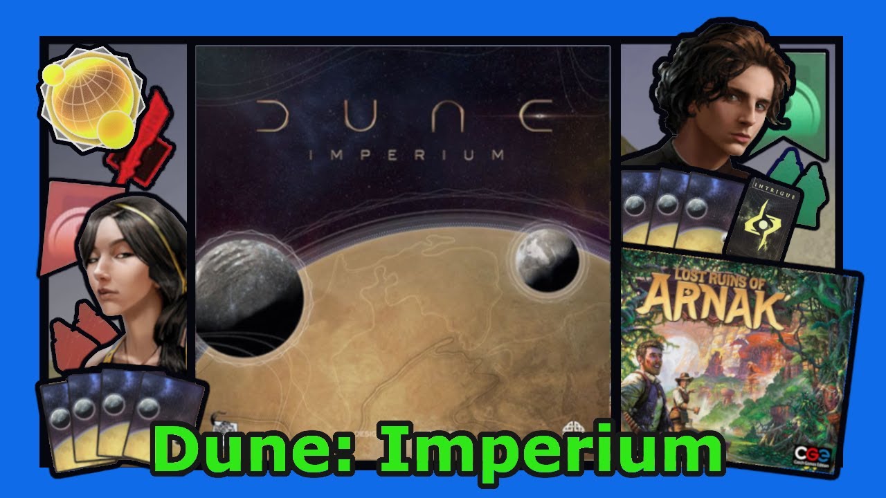 Dune Imperium (vs. Lost Ruins of Arnak) - The Highly Interactive Euro Board Game