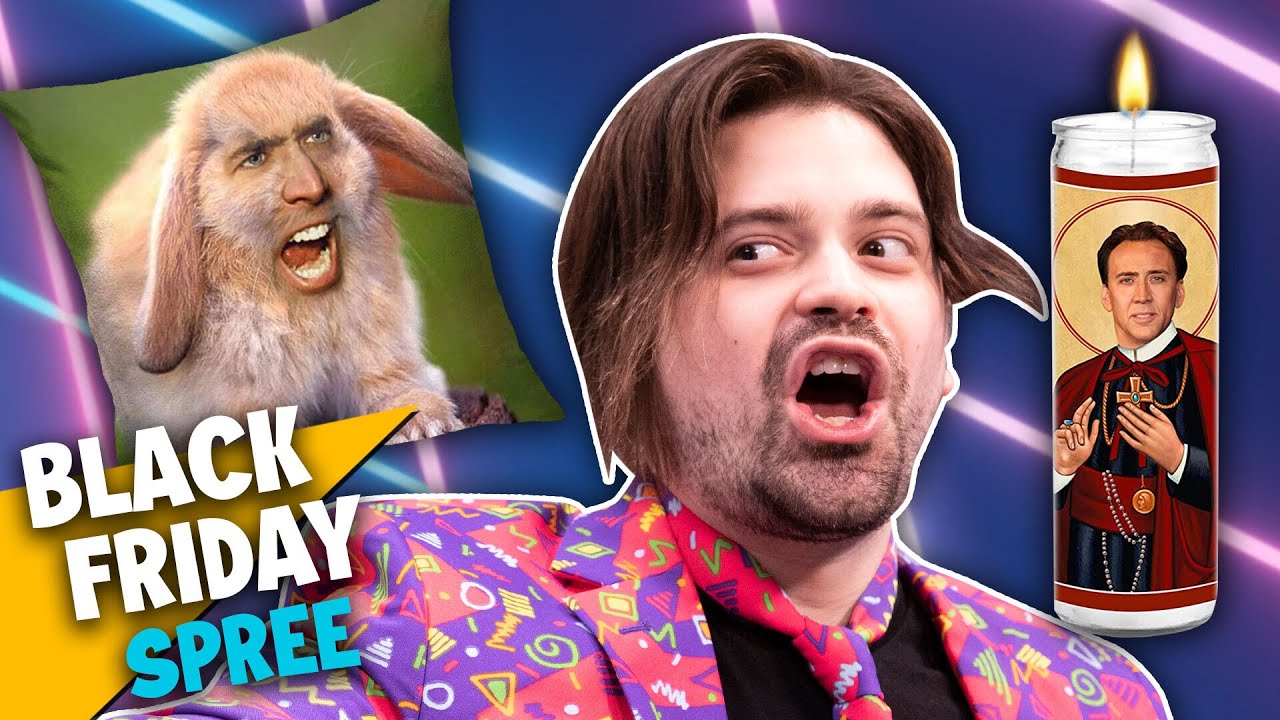 Nicholas Cage Merch, but cursed