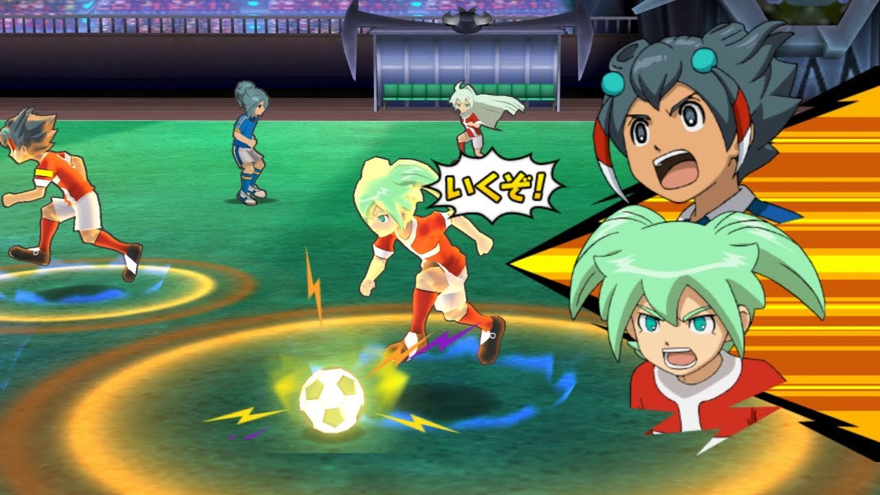 Inazuma Eleven GO Strikers 2013 Neo Tenma vs Inazuma Japan Wii (Dolphin Emulator)