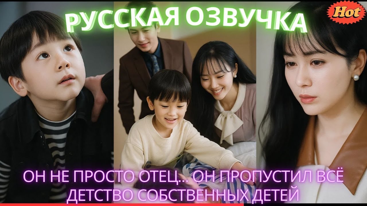 Он не просто отец… он пропустил всё детство собственных детей #дорама #2025
