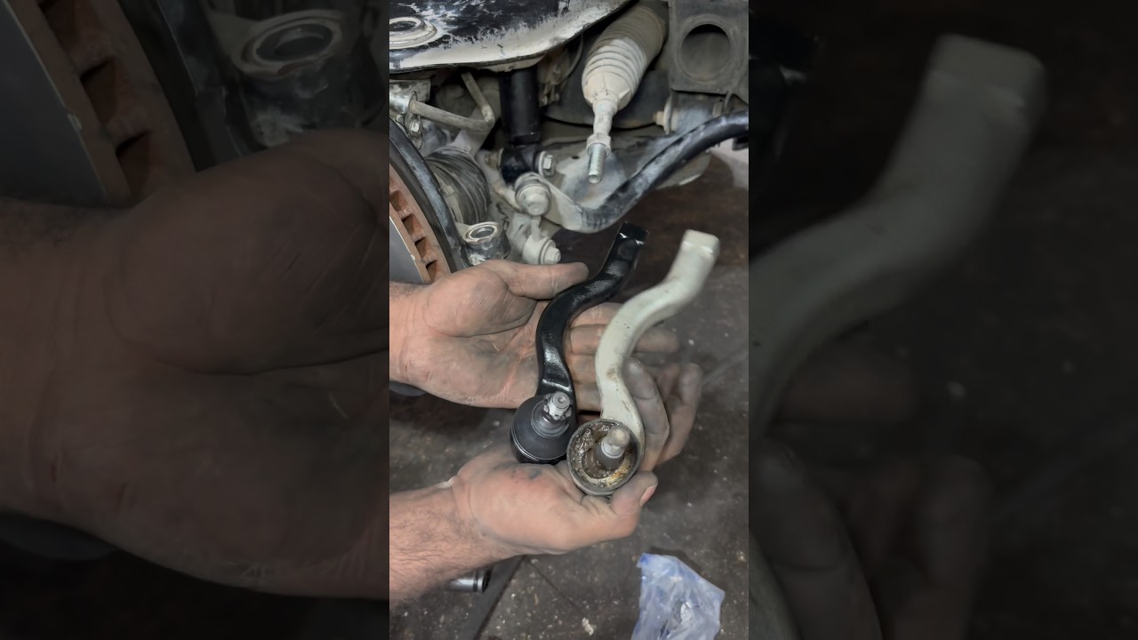 clunking noise fixed tie rod outer replacement 🛠️🚗