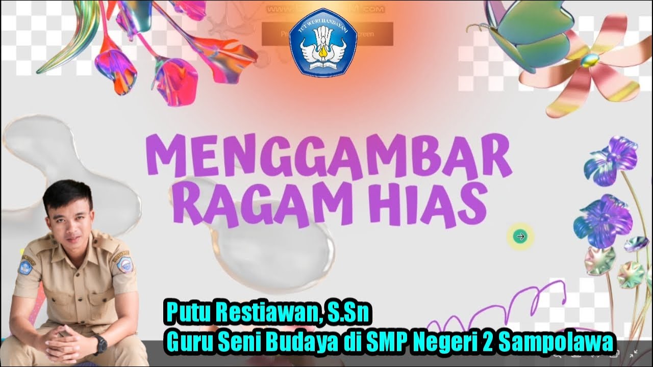 Video Pembelajaran Menggambar Ragam Hias - Materi Seni Budaya Kelas 8 (VIII) Semester Genap