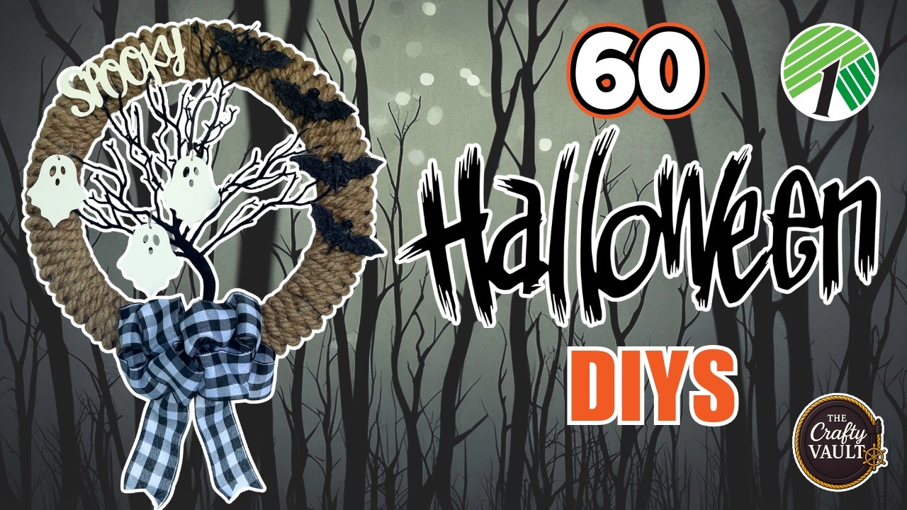 👻 60 EASY Halloween Dollar Tree DIYS from The Crafty Vault!