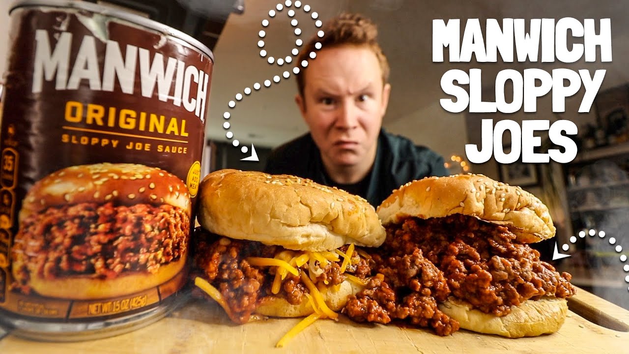 Я никогда в жизни не ел Manwich Sloppy Joe.