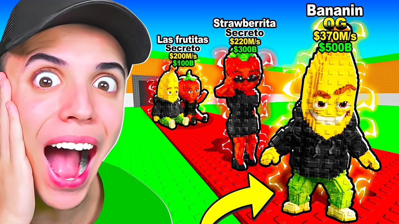 Consegu&iacute; TODOS los NUEVOS BRAINROTS *FRUTAS* en Steal a Brainrot!