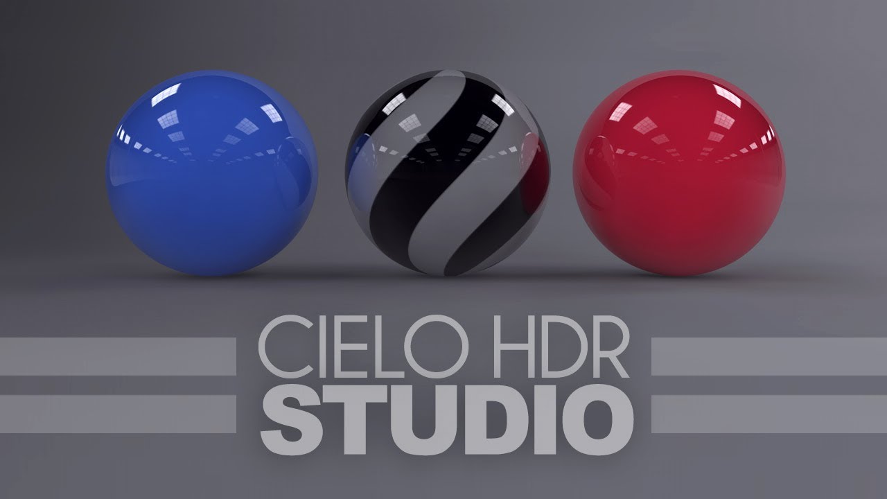 Cinema 4D | Cielo HDR Studio e Iluminación Global | Escenas Realistas | R12, R13 & R14