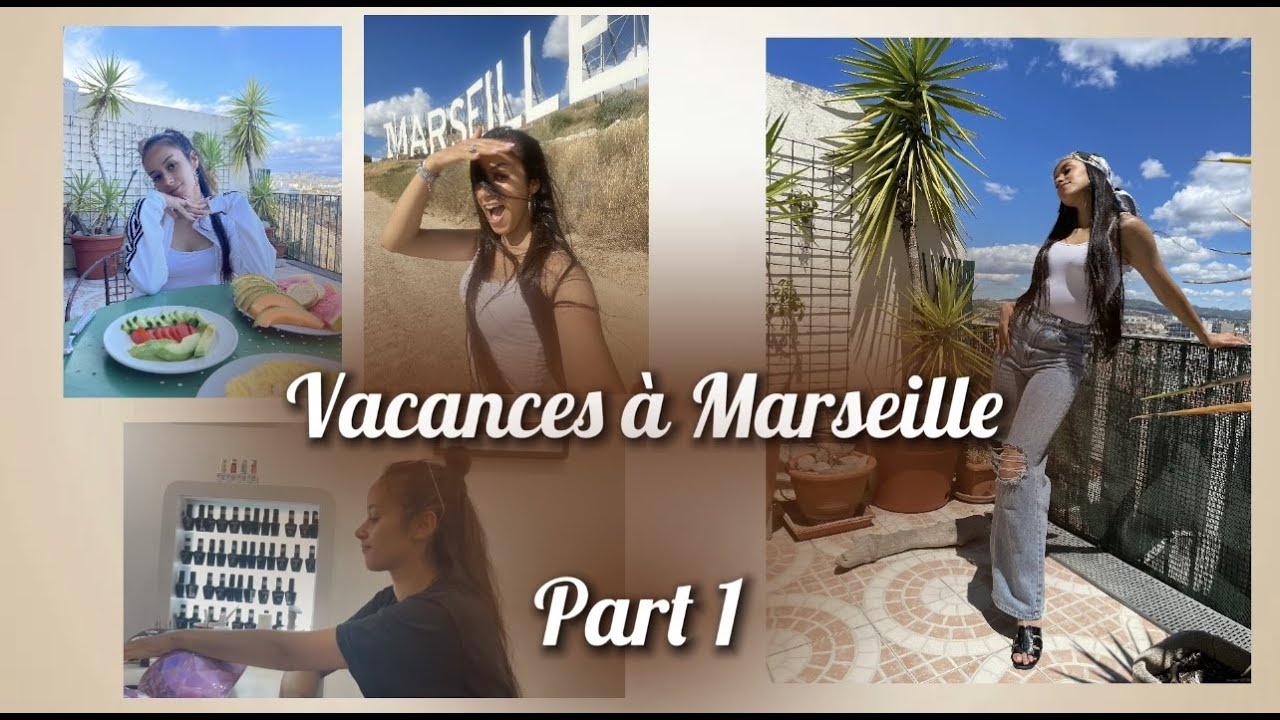 Vlog - Vacances à Marseille part 1 ☀️ - cata 🤒